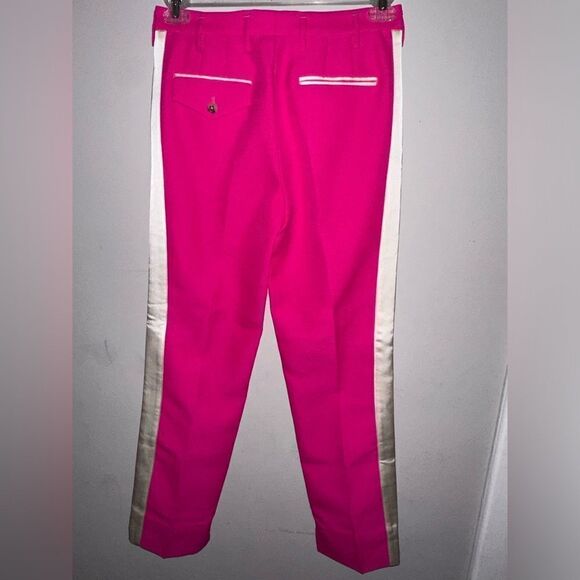 Golden Goose Venice Pants in Fucsia and Satin White Size XS - Picture 6 of 10